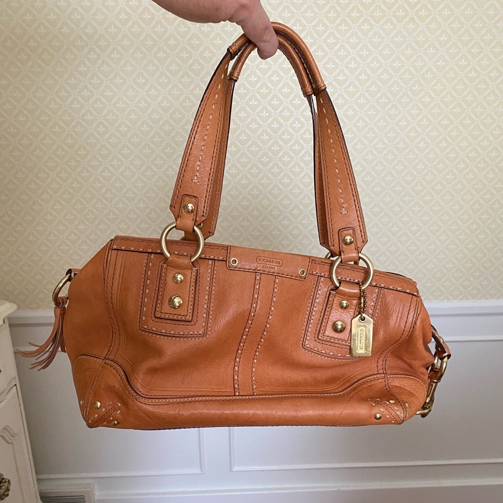IUC Leather Coach Shoulder Bag/Purse